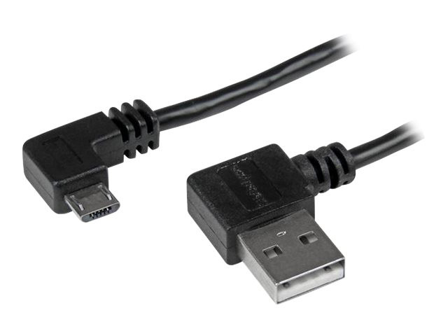 Startech : CABLE USB A VERS MICRO B de 2 M avec CONNECTEURS A ANGLE DROIT
