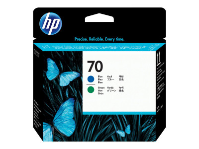 HP : HP 70 BLUE et GREEN PRINTHEAD pour DesignJet Z2100 Z3100