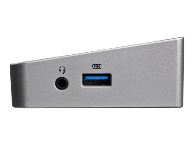 Startech : STATION D ACCUEIL USB 3.0 TRIPLE VIDEO PC PORTABLE - 4K