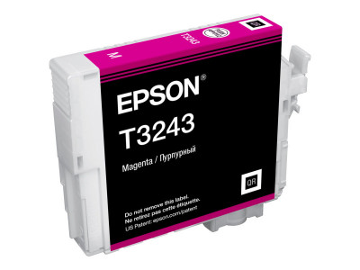 Epson : HI-GLOSS2 T3243 PUFFIN SINGLEpack 1X14.0MLMAGENTA
