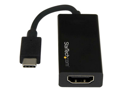 Startech : ADAPTATEUR VIDEO USB-C VERS HDMI - M pour - ULTRA HD 4K - NOIR