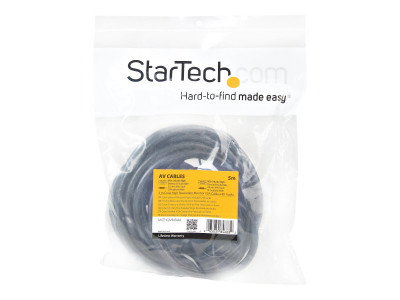 Startech : 5 M COAX HIGH RESOLUTION MONITO VGA cable avec AUDIO