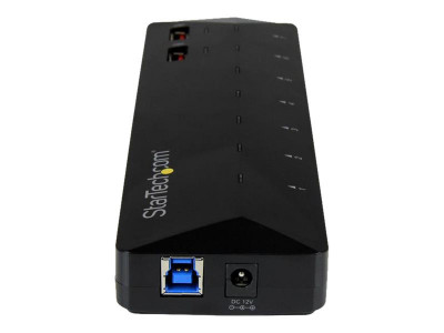 Startech : HUB USB 3.0 7 PORTS PLUS 2 PORT DEDIES A LA CHARGE de 2 4 A