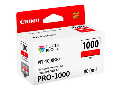 Canon PFI-1000 R RED réservoir encre
