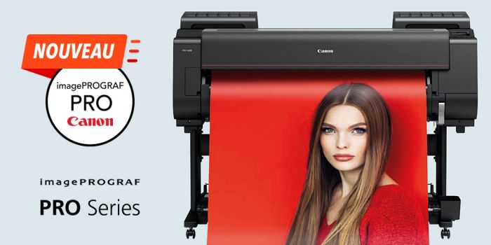 Canon imagePROGRAF PRO : nouvelle gamme d'imprimante grand format