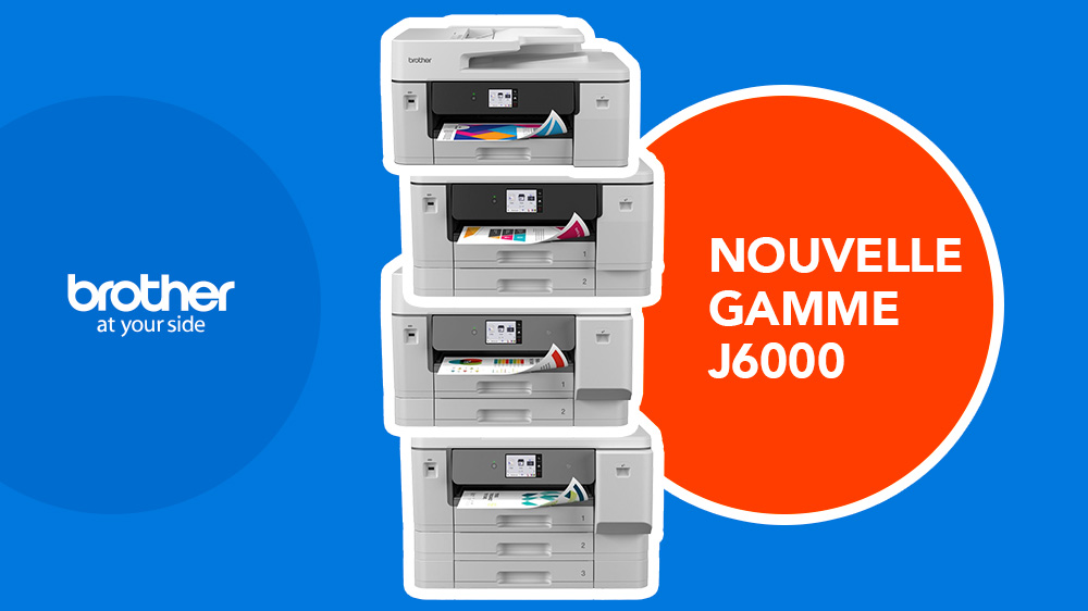 Nouvelle gamme J6000 : les imprimantes jet d’encre A3 professionnelles de Brother