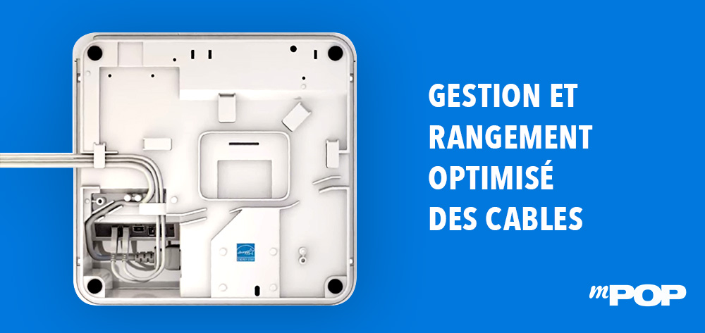 Star mPOP esthétique rangement cables