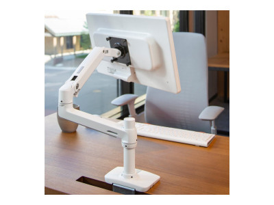 Ergotron : LX DESK MOUNT LCD ARM No GROMMET MOUNT BRIGHT WHITE