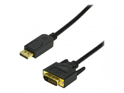 MCL Samar : DISPLAYPORT/DVI-D cable 3M MALE/MALE