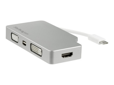 Startech : ADAPTATEUR AUDIO/VIDEO 4 en 1 USB-C VERS VGA DVI HDMI MINI DP