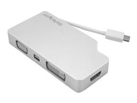 Startech : ADAPTATEUR AUDIO/VIDEO 4 en 1 USB-C VERS VGA DVI HDMI MINI DP