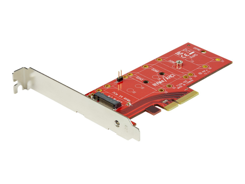 Startech : ADAPTATEUR PCI EXPRESS X4 VERS SSD M.2 PCIE (NVME OU AHCI)