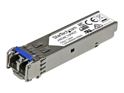 Startech : PAQUET de 10 SFP FIBRE OPTIQUE GBE - COMPATIBLE HP J4858C