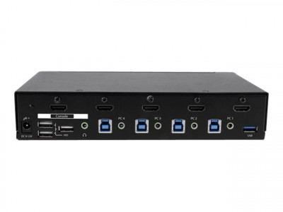 Startech Switch KVM USB HDMI à 4 ports avec HUB USB 3.0 1080P