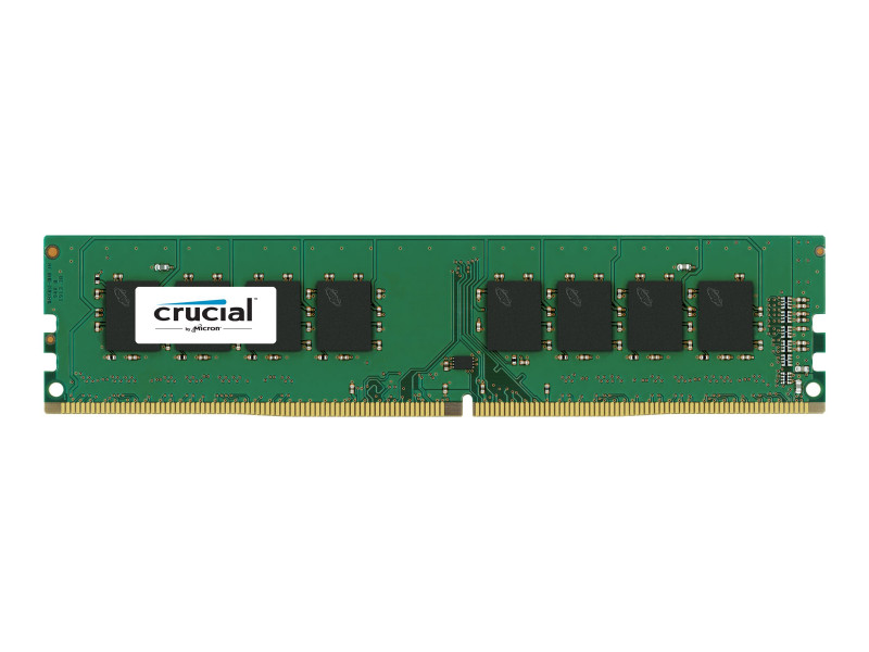 Crucial : 4GB DDR4 2400 MT/S PC4-19200 CL17 SR X8 UNBUFF DIMM 288PIN