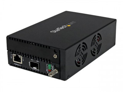 Startech : CONVERTISSEUR de MEDIA FIBRE OPTIQUE 10 GBE - SFP+ OUVERT