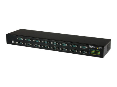 Startech : HUB SERIE RS232 16 PORTS - ADAPTATEUR USB 16X DB9 RS232