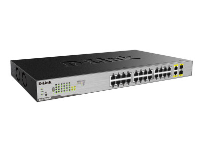 D-Link : 26-PORT LAYER2 POE+ GB SWITCH