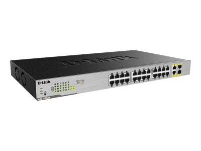D-Link : 26-PORT LAYER2 POE+ GB SWITCH