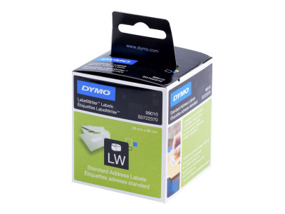 Dymo : ADDRESS LABEL WHITE papier 28 X 89 MM - ROLL 130 LABELS fr