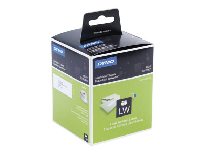 Dymo : ADDRESS LABEL WHITE papier 36 X 89 MM - ROLL 260 LABELS fr