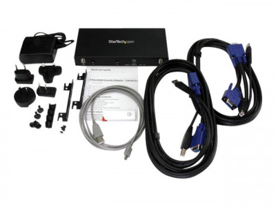 Startech : ADAPTATEUR CONSOLE KVM 2 PORTS - ADAPTATEUR CRASH CART