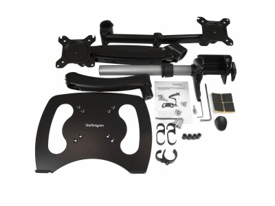 Startech : BRAS D ECRAN pour UN MONITEUR - et UN ORDINATEUR PORTABLE