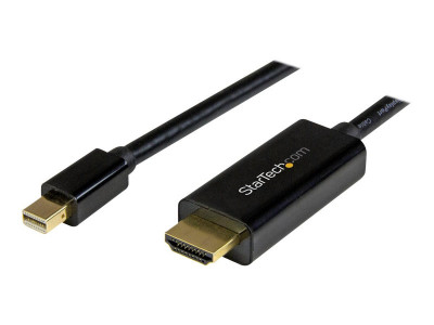 Startech : CABLE ADAPTATEUR MINI DP VERS HDMI de 5 M - M/M - 4K - NOIR