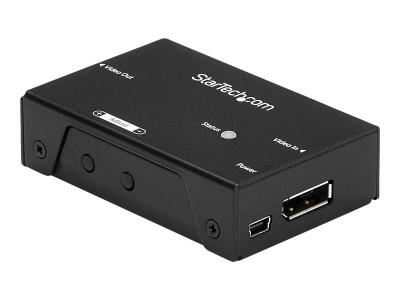 Startech : EXTENDEUR VIDEO DISPLAYPORT - AMPLIFICATEUR de SIGNAL DP - 4K