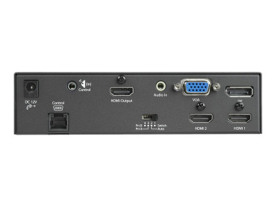 Startech : SWITCH et CONVERTISSEUR DP VGA et 2X HDMI VERS HDMI - 4K