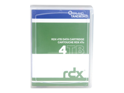 Tandberg : TANDBERG RDX 4TB Cartouche RDX Cartouche