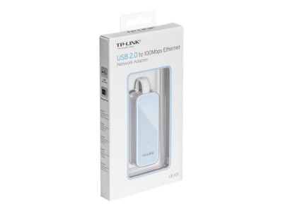 TP-Link : UE200 ETHERNET NETWORK ADAPTER USB 10/100MBPS ETHERNET PORT