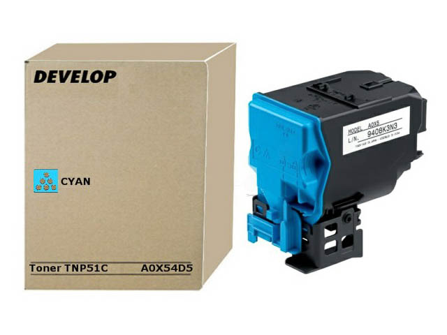 Develop : INEO+3110 TONER CYAN 5000 pages TNP-51C CYAN