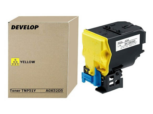 Develop : INEO+3110 TONER JAUNE 5000 pages TNP-51Y JAUNE