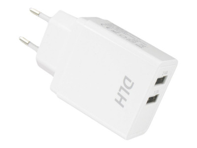 DLH : CHARGERS UNIV AREA LOW POWER 12W USB pour TAB OR 2 SPHONES