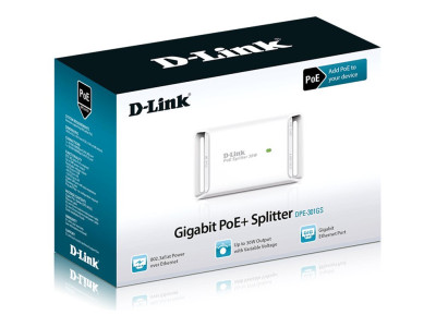 D-Link : 1-PORT GIGABIT 30W POE SPLITTER .