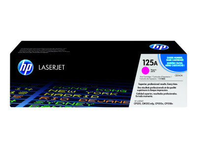 HP : MAGENTA PRINT cartouche W/ COLORSPERE TONER - CB543A