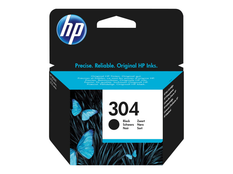 HP : Cartouche Encre NO 304 BLACK DE pour R/BE/NL/UK/SE
