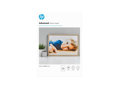 HP : HP ADV GLOSSY Photo papier 250G A3 297X420MM 20 SHT