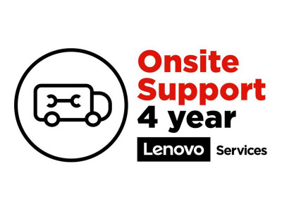 Lenovo : EPAC 4 YRS ONSITE NBD pour TP W/ 1an DEPOT BASE Garantie