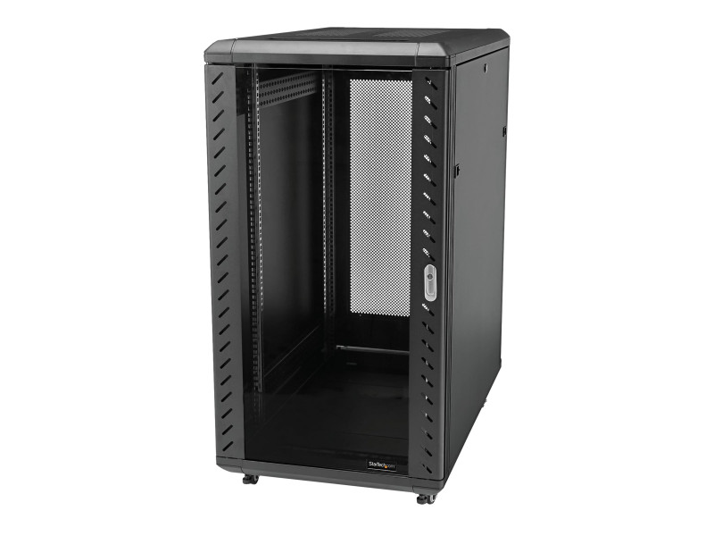 Startech : 25U 36IN KNOCK-DOWN SERVER RACK CABINET avec CASTERS (79.30kg)