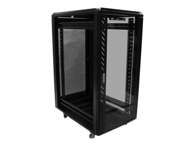 Startech : 25U 36IN KNOCK-DOWN SERVER RACK CABINET avec CASTERS (79.30kg)