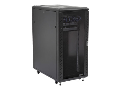 Startech : 25U 36IN KNOCK-DOWN SERVER RACK CABINET avec CASTERS (79.30kg)