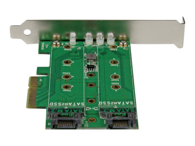 Startech : ADAPTATEUR SSD M.2 NGFF A 3 PORTS - carte M.2 NGFF PCIE