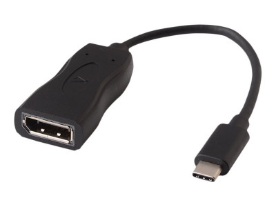 V7 : USB-C TO DP ADAPTER BLACK .