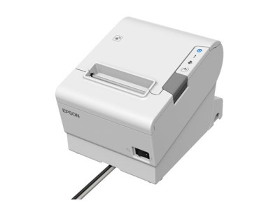 Epson : TM-T88VI 102 SERIAL USB ENET BUZZER PS WHITE EU