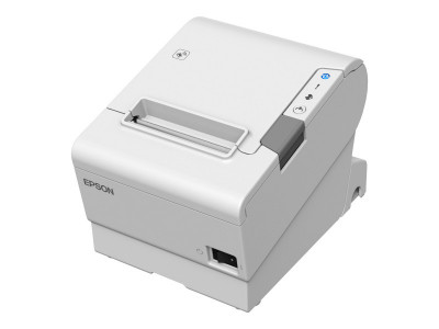 Epson : TM-T88VI 102 SERIAL USB ENET BUZZER PS WHITE EU
