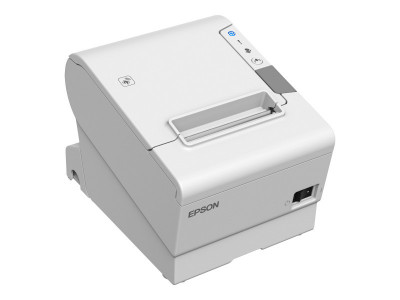 Epson : TM-T88VI 102 SERIAL USB ENET BUZZER PS WHITE EU