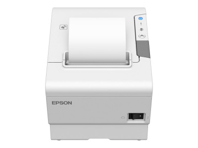 Epson : TM-T88VI 102 SERIAL USB ENET BUZZER PS WHITE EU