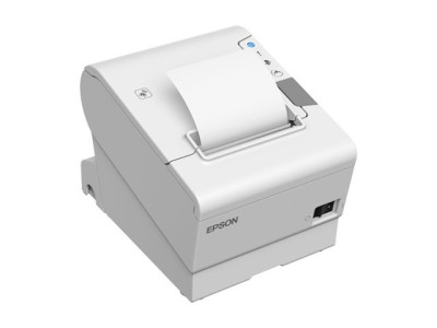 Epson : TM-T88VI 102 SERIAL USB ENET BUZZER PS WHITE EU
